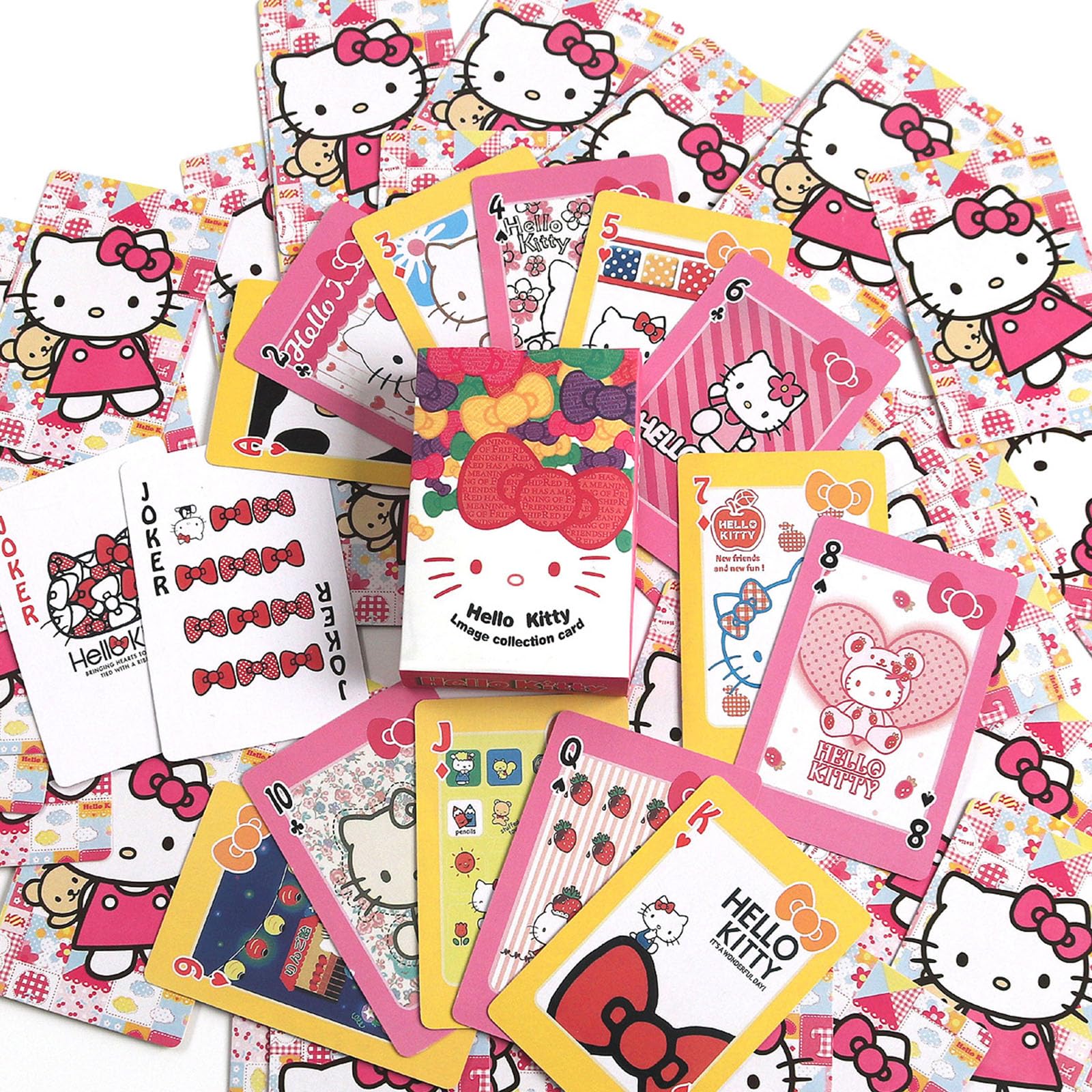 Amazon.co.jp: キャラクターズ トランプ 縦8.7cm*横5.7cm*厚み1.8cm 紙