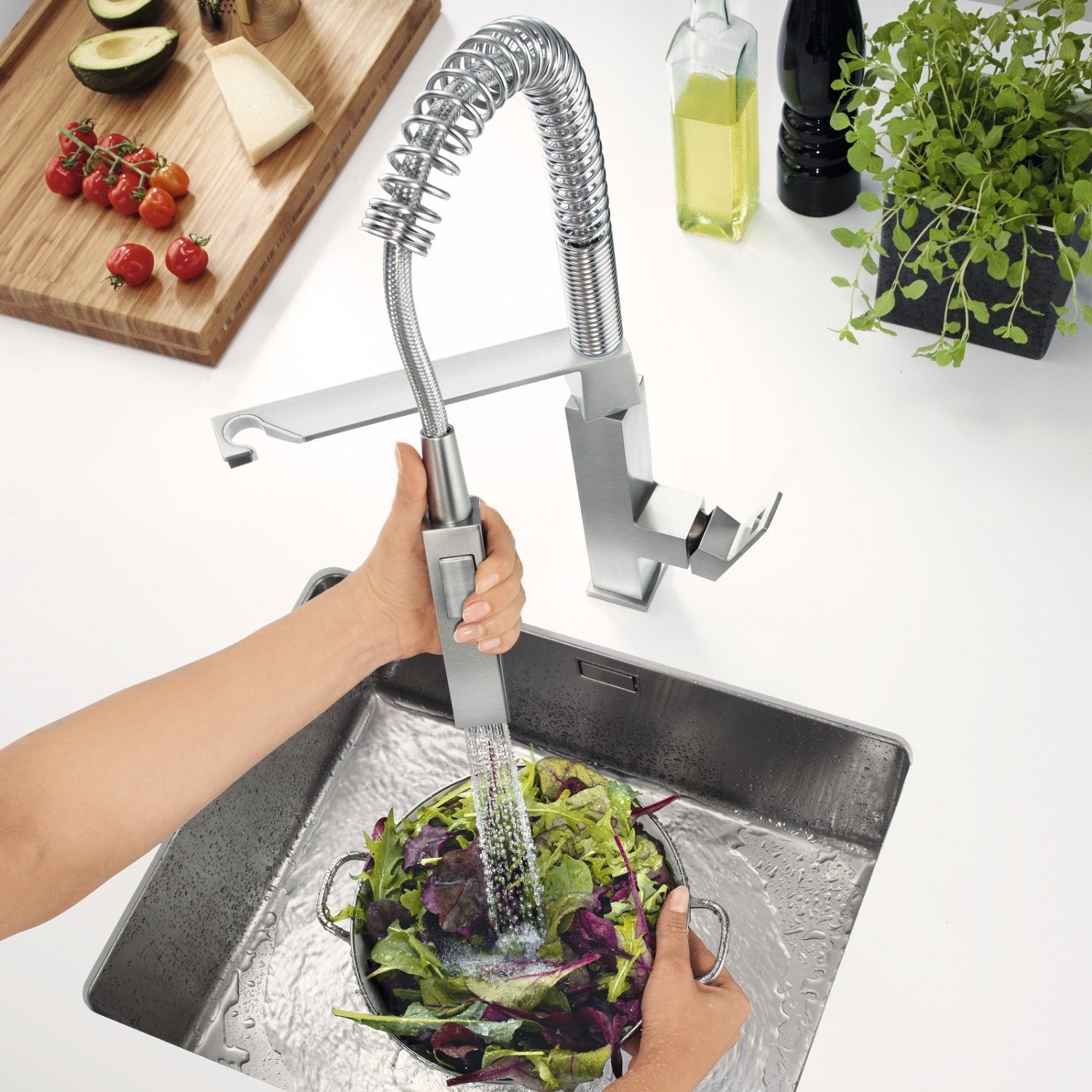 GROHE 31395DC0 Eurocube Mitigeur évier
