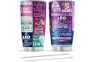 Leo Gifts for Women Unique Zodiac Tumbler