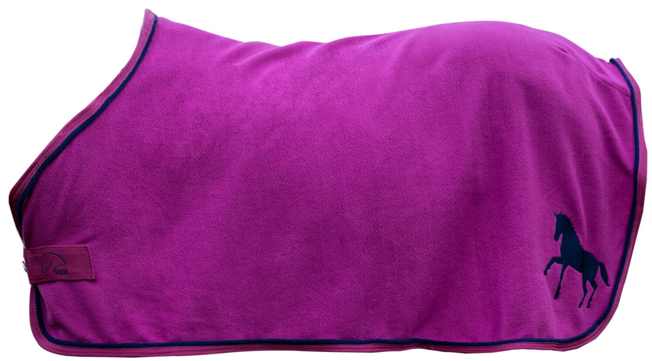 HKM Mini Coperte da Sella Equestre Blu Scuro 95