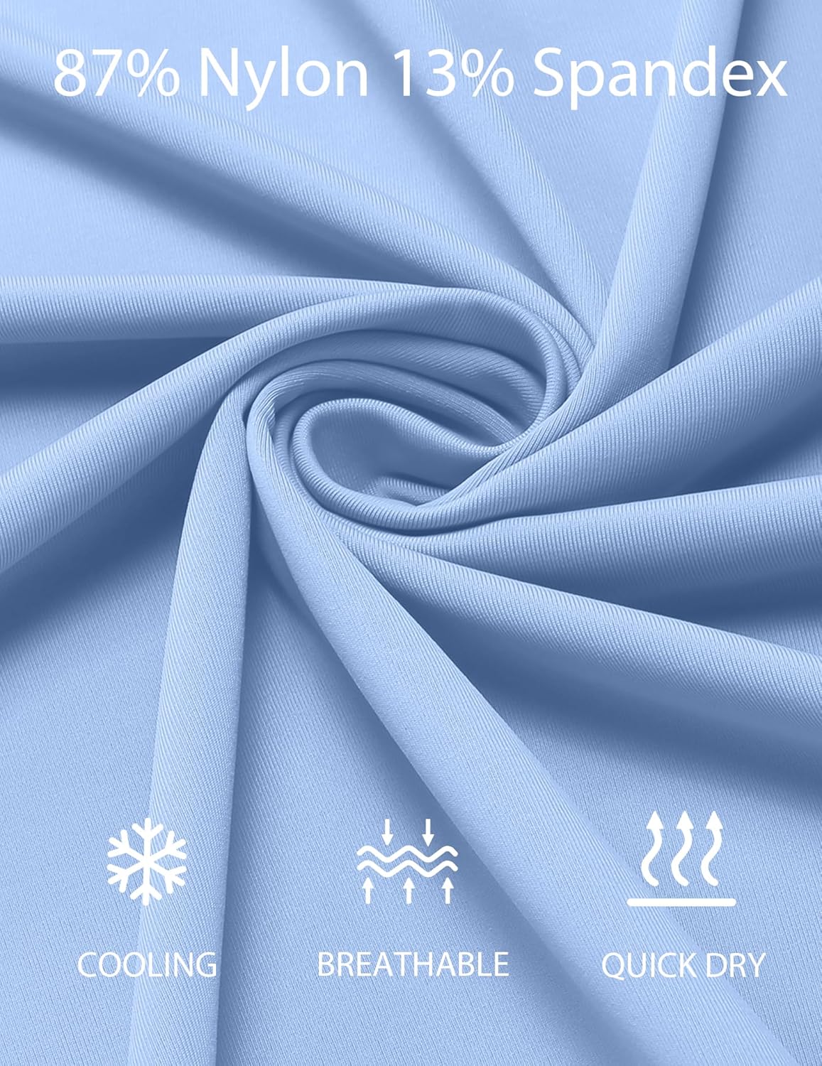 COOFANDY Mens Tank Top UPF 50+ Quick Dry Sleeveless Shirts Summer Workout Muscle T Shirt Cool Swim Beach Top - Image 4