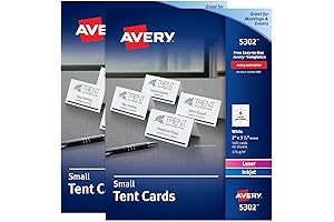 Avery Printable Table Tent Cards - The Perfect Way to Showcase Your Business