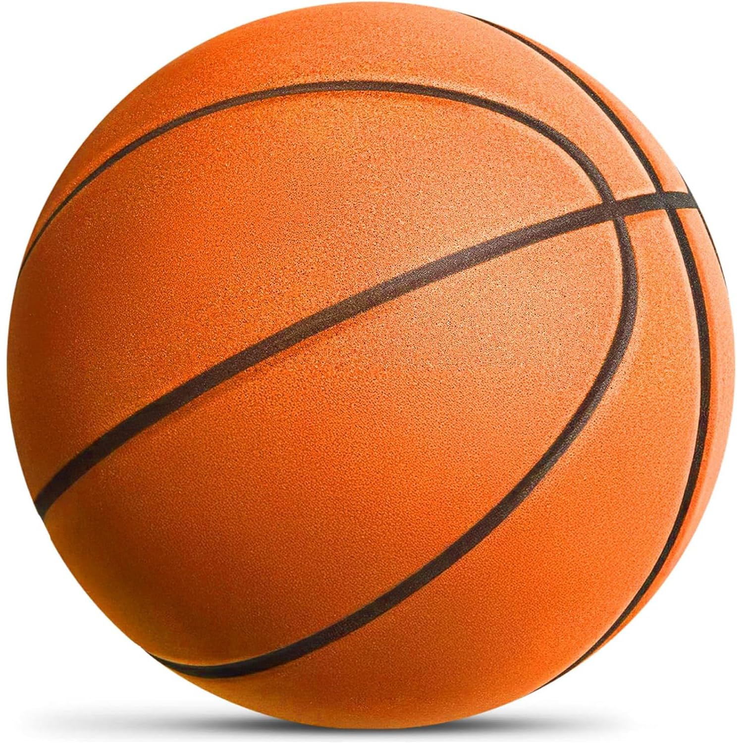 EXGYAN Silent Basketball, Silent Basketball Dribbling Indoor, 2025 Latest Foam Ball Indoor Training Ball?8.3in?