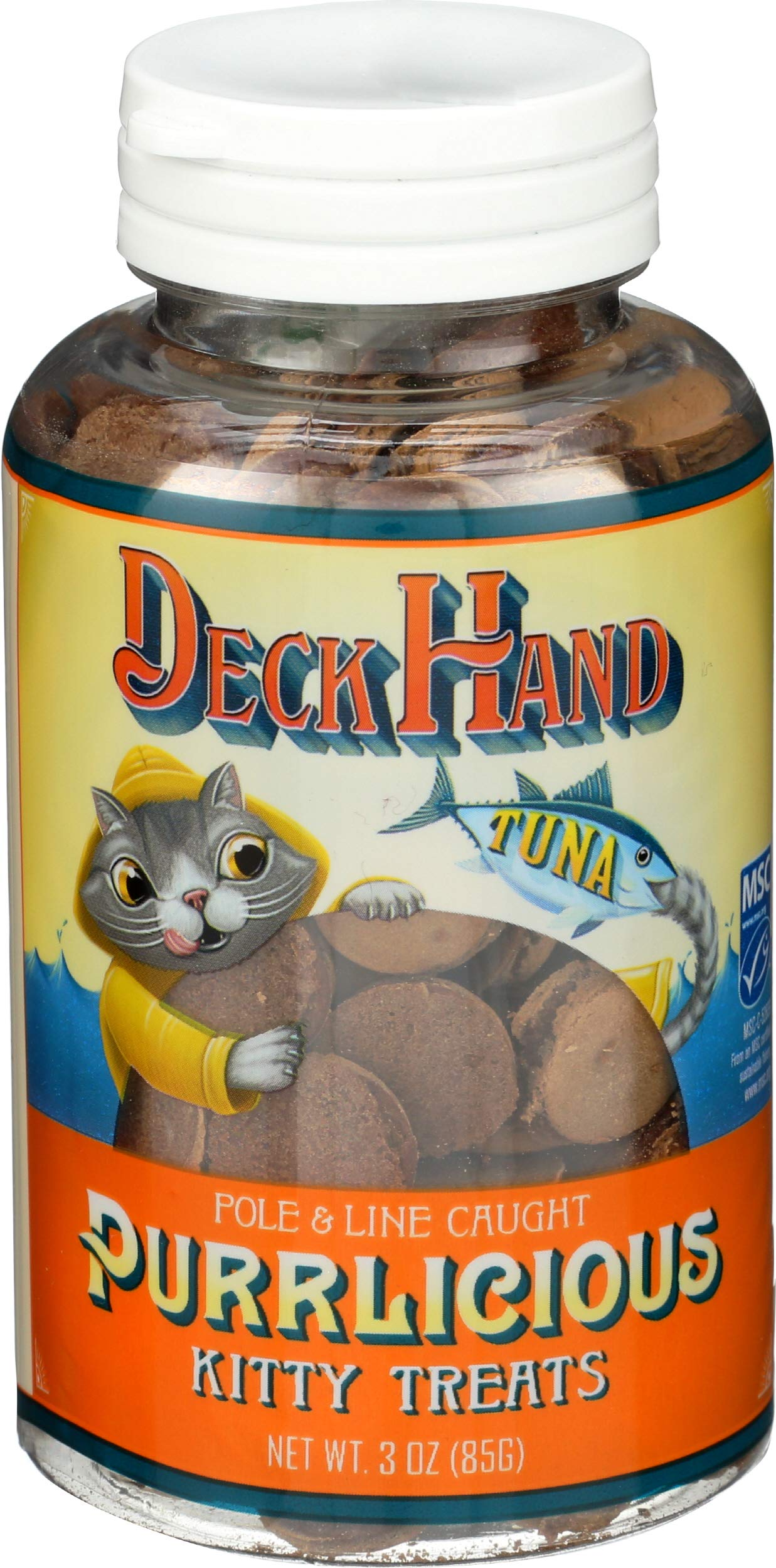 Deck Hand, Cat Treats Purrlicious, 3 Ounce