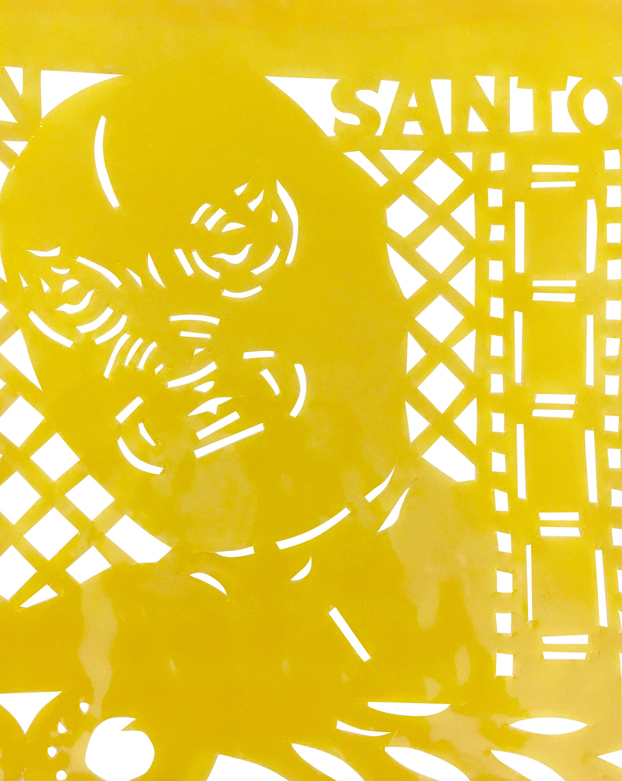 TexMex Fun Stuff Lucha Libre Mexican Wrestlers Plastic Papel Picado – 1