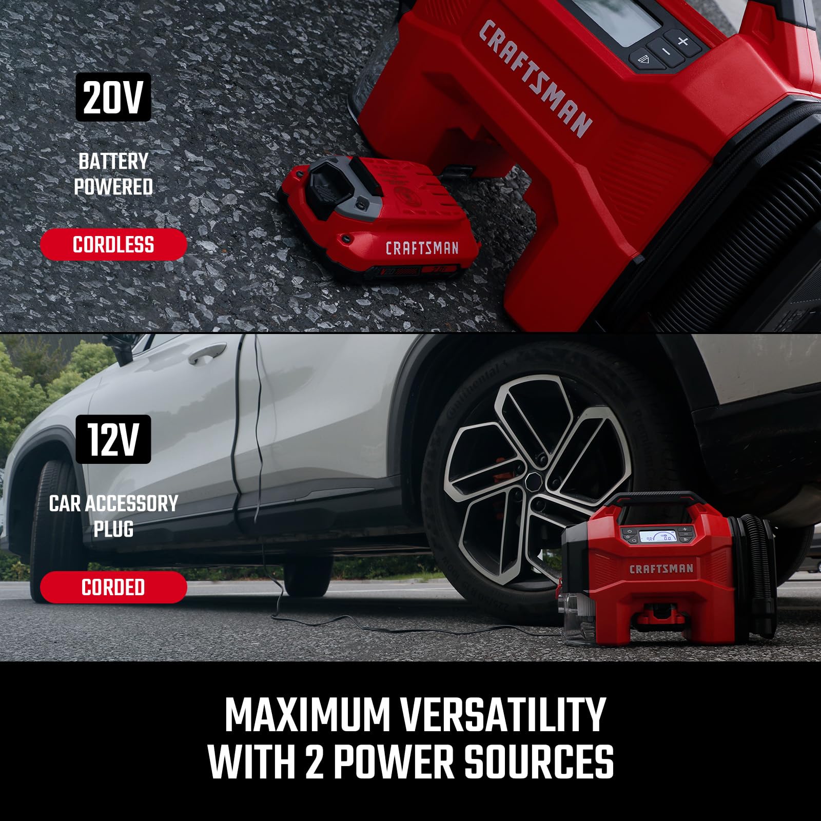 CRAFTSMAN 3-in-1 Inflator Vacuum Blower -6