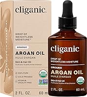 Vista 9 de Aceite de argán orgánico Cliganic 16 oz con bomba, 100% puro A granel para cabello, cara y piel (el empaque puede variar)