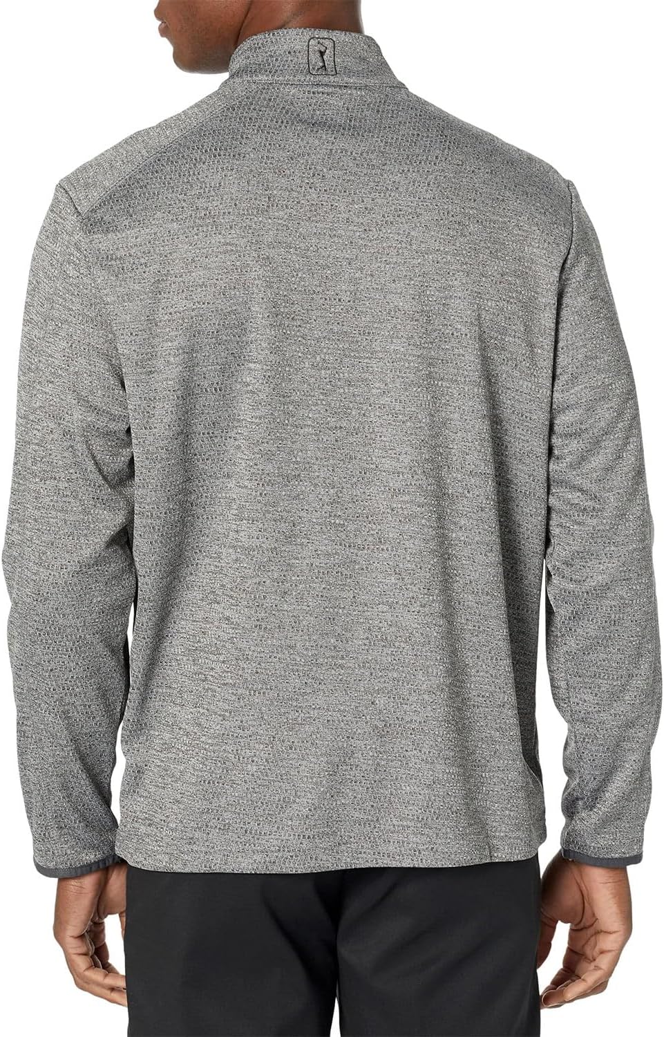 PGA TOUR mens Textured Fleece 1/4 Zip Jacket Base Layer - Image 2