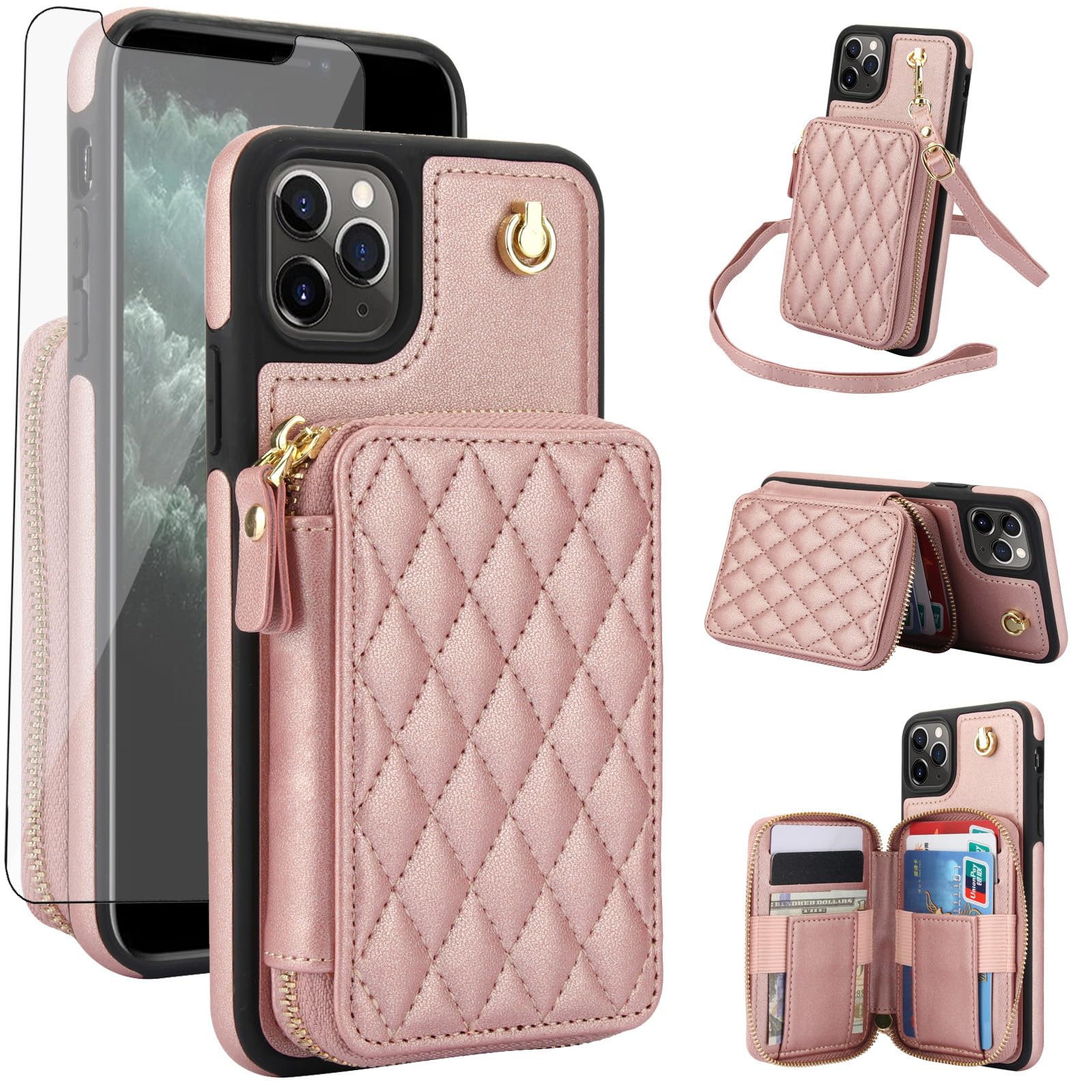 Coque iPhone 11 Pro Max avec sangle de poignet pour vos déplacements - 8