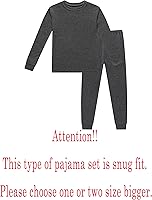 Vista 2 de Family Feeling Little Big Boy Pajamas Sets 100% Cotton Pjs Kids Jammies