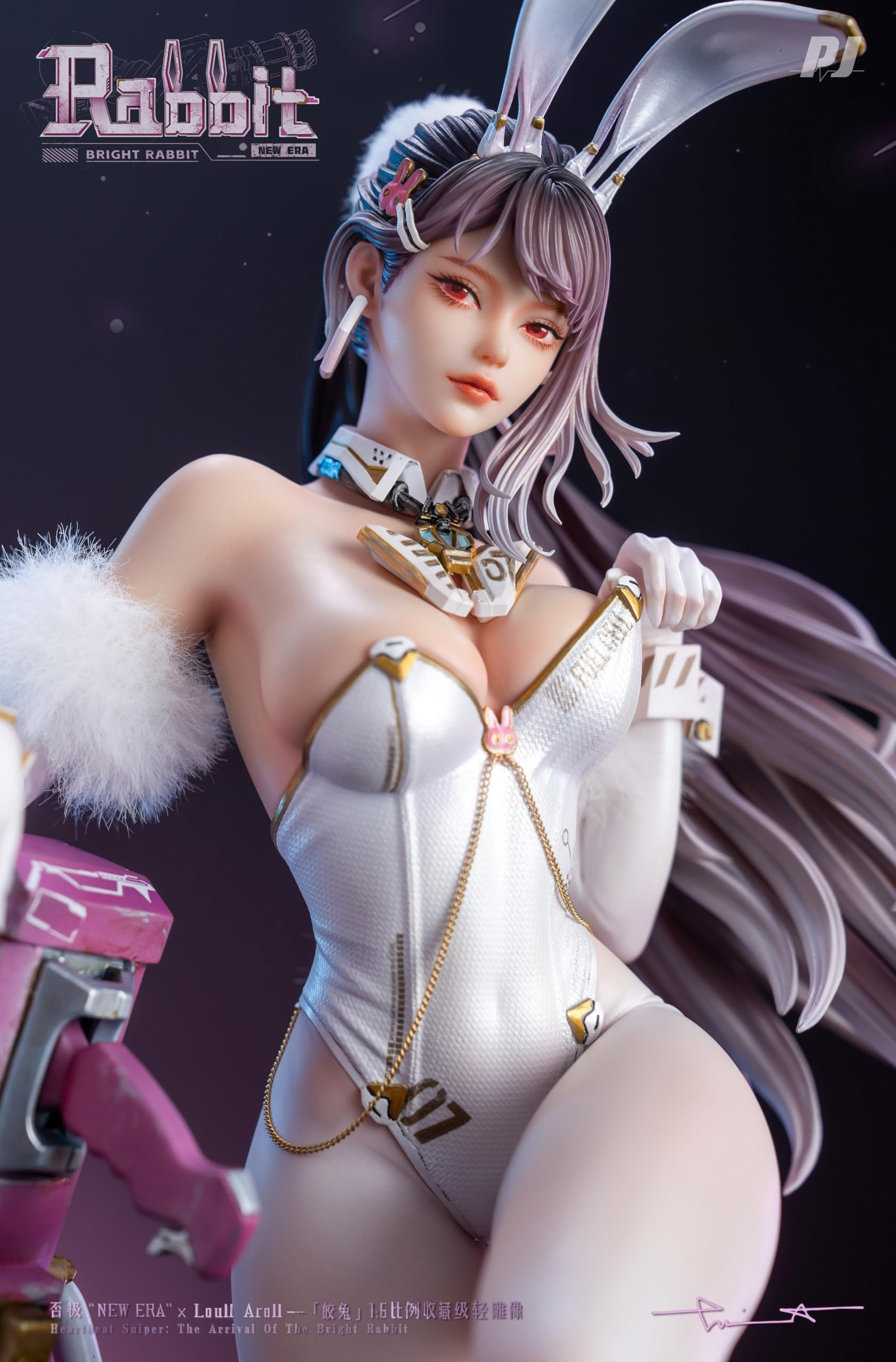 PIJI Bright Rabbit ブライトラビット 1/6スケールフィギュア Amazon | PIJI 「New Era」 x Loull AroLL 「Bright Rabbit」[ブライト