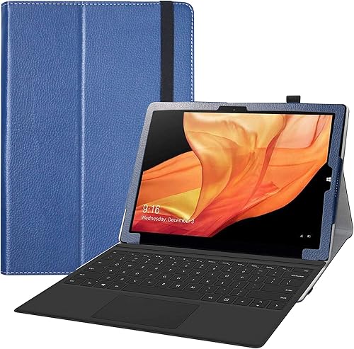 Bige CHUWI UBook X 12 pulgadas Case, cuero PU Folio 2 pliegues Funda Funda para CHUWI UBook X 12 pulgadas Tablet PC (no compatible con CHUWI UBook