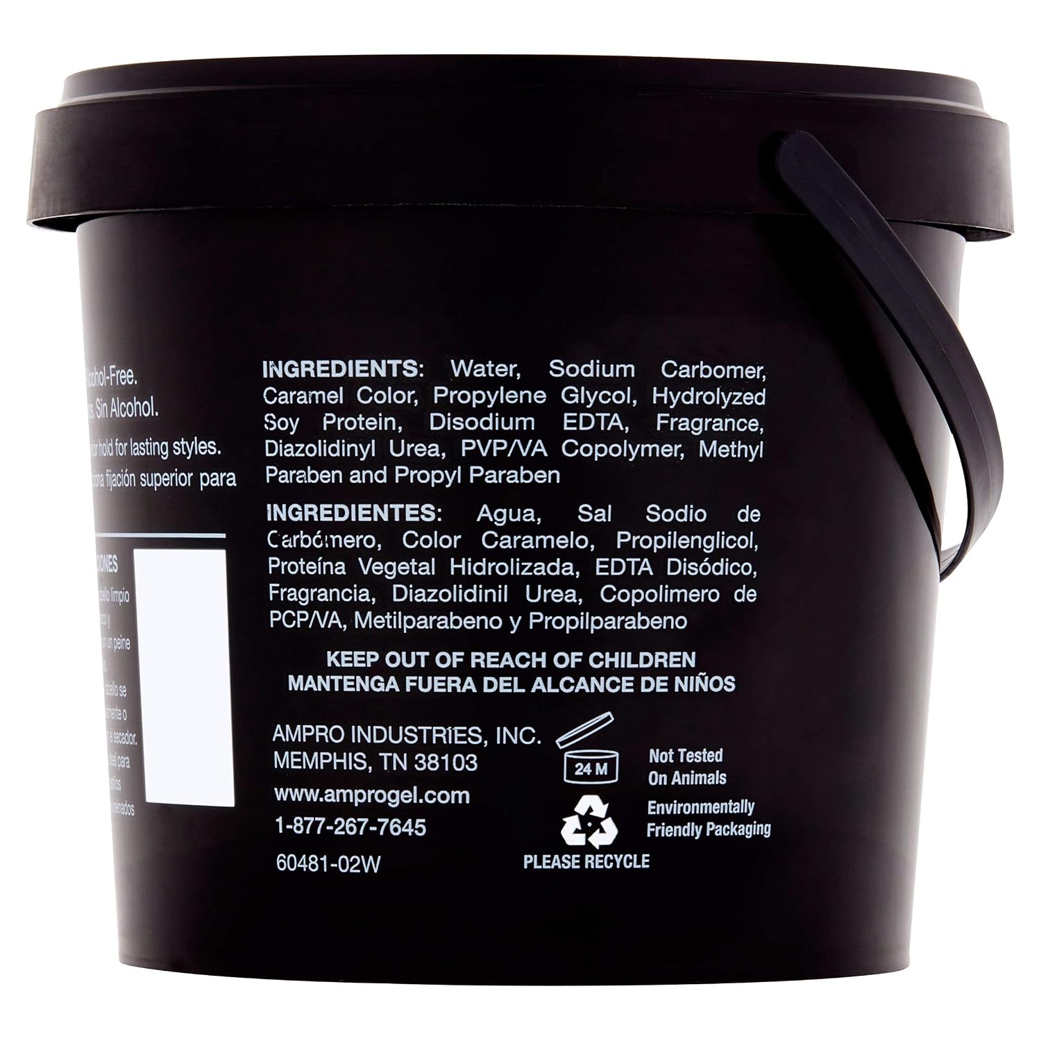 Ampro Pro Styl Super Hold Protein Styling Gel, 5 Lb, 80 Oz