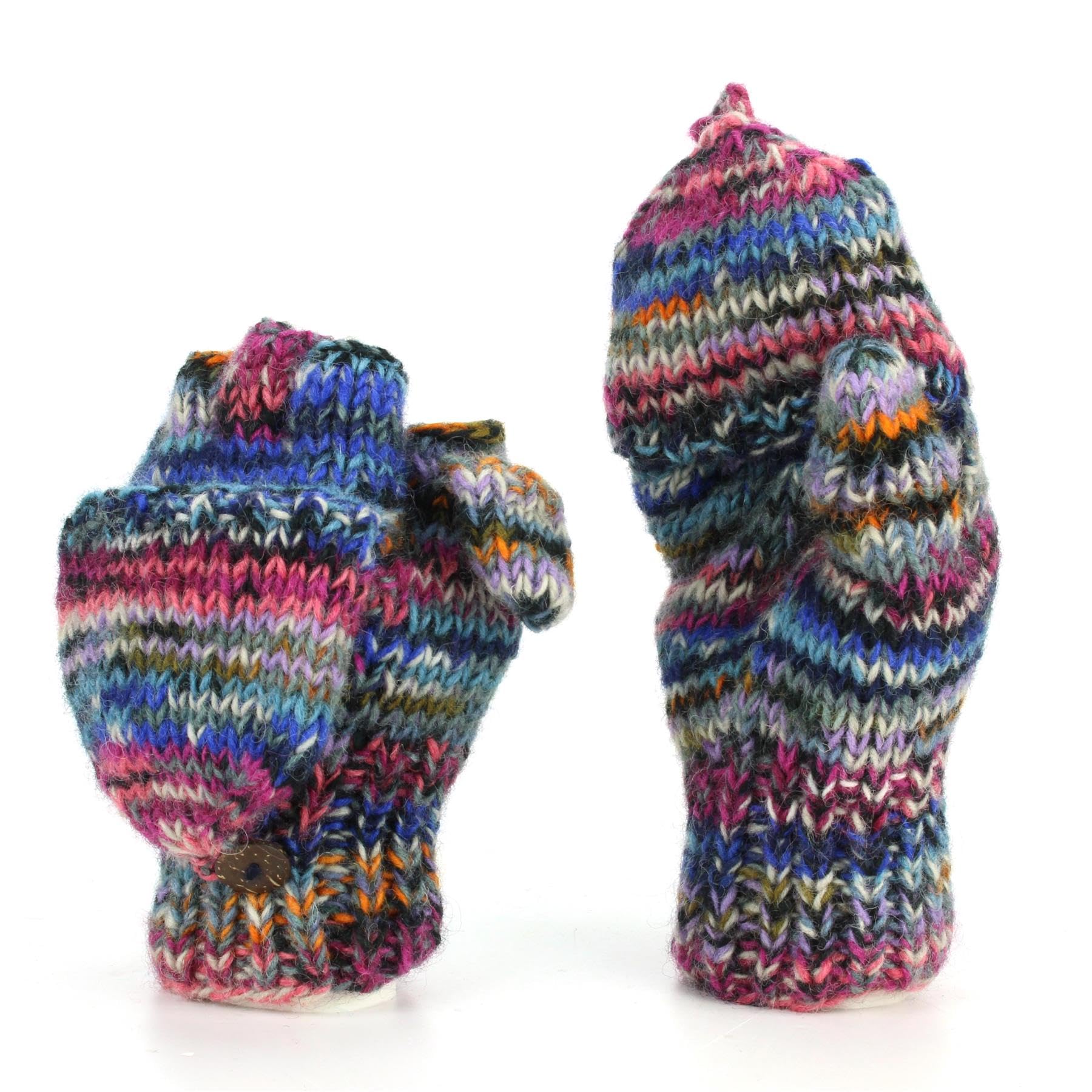 Loudelephant Sd Electric Wool Knit Fingerless Shooter Gloves