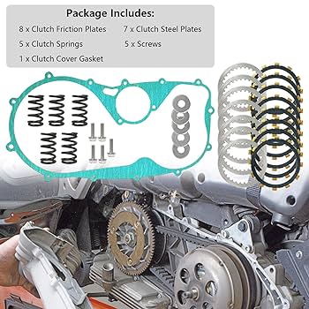 33 ① Amazon.com: BIGLKNM Extra Plate Friction Steel Clutch Kit