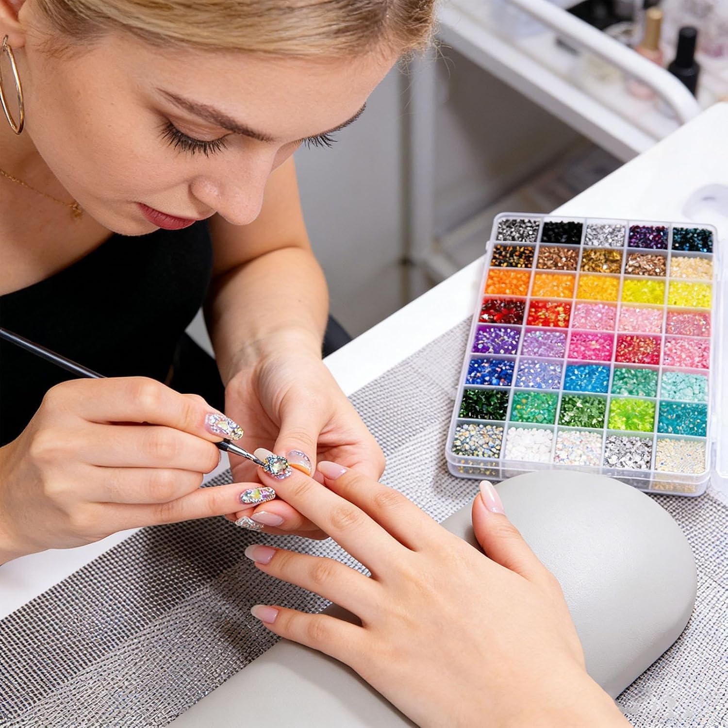Bedazzling Gems | Mug Decor Gems - DIY Resin Rhinestone Kit | for Artists Craft Lovers Hobbyists Students Scrapbookers Phone Case Clothing Journaling Wedding Water Bottle