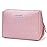 Narwey Makeup Bag Travel Cosmetic Bag Organizer Toiletry Bag Make Up Bags with Compartments for Women Girls (Large, Pink)