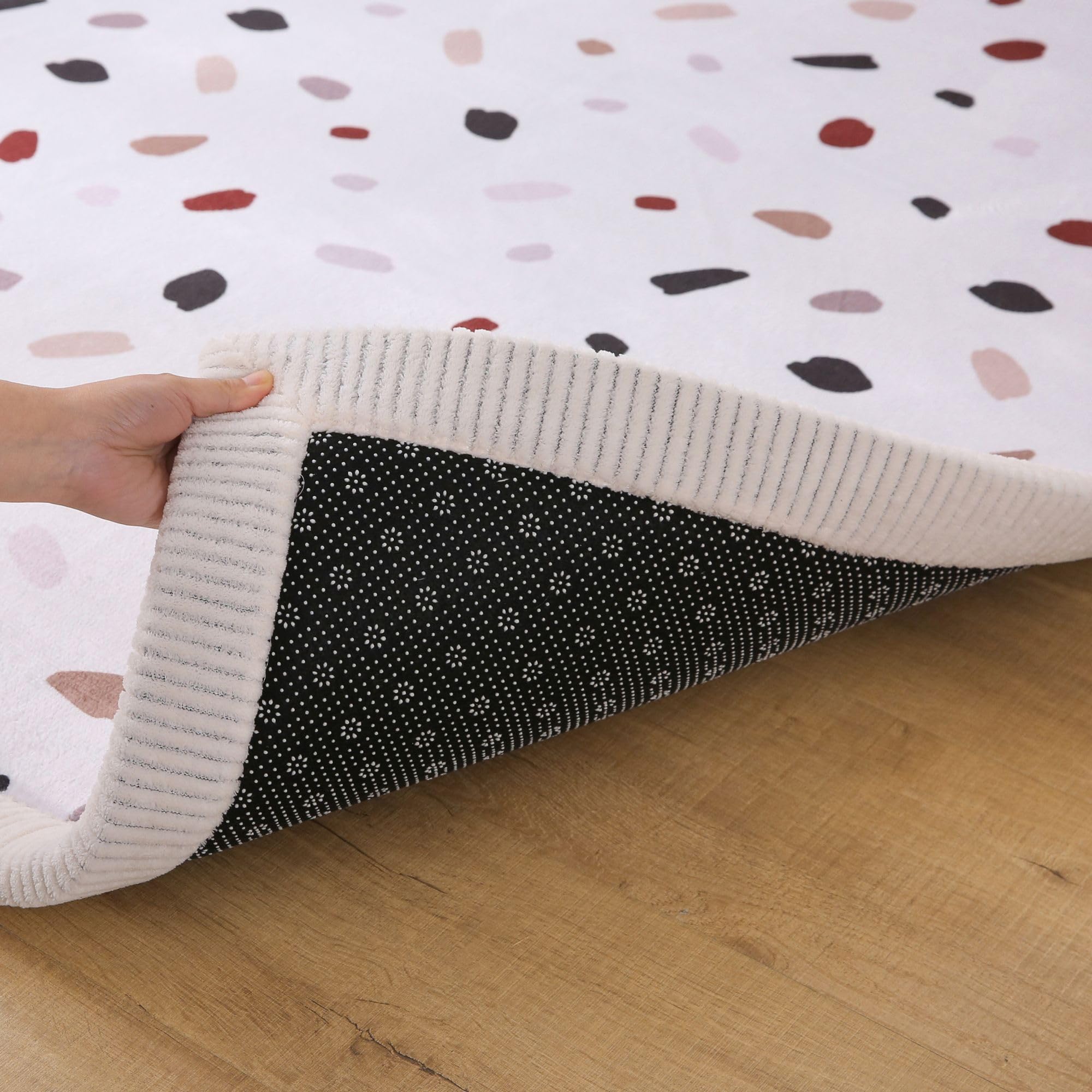 Hakuna Matte Colchoneta Manta Juegos Bebe 200x150x2,5cm, Confeti – Tapete Infantil con Memory Foam Manta de Juegos Bebe Antideslizante, Tatami Bebe, Suelos Infantiles — view 9