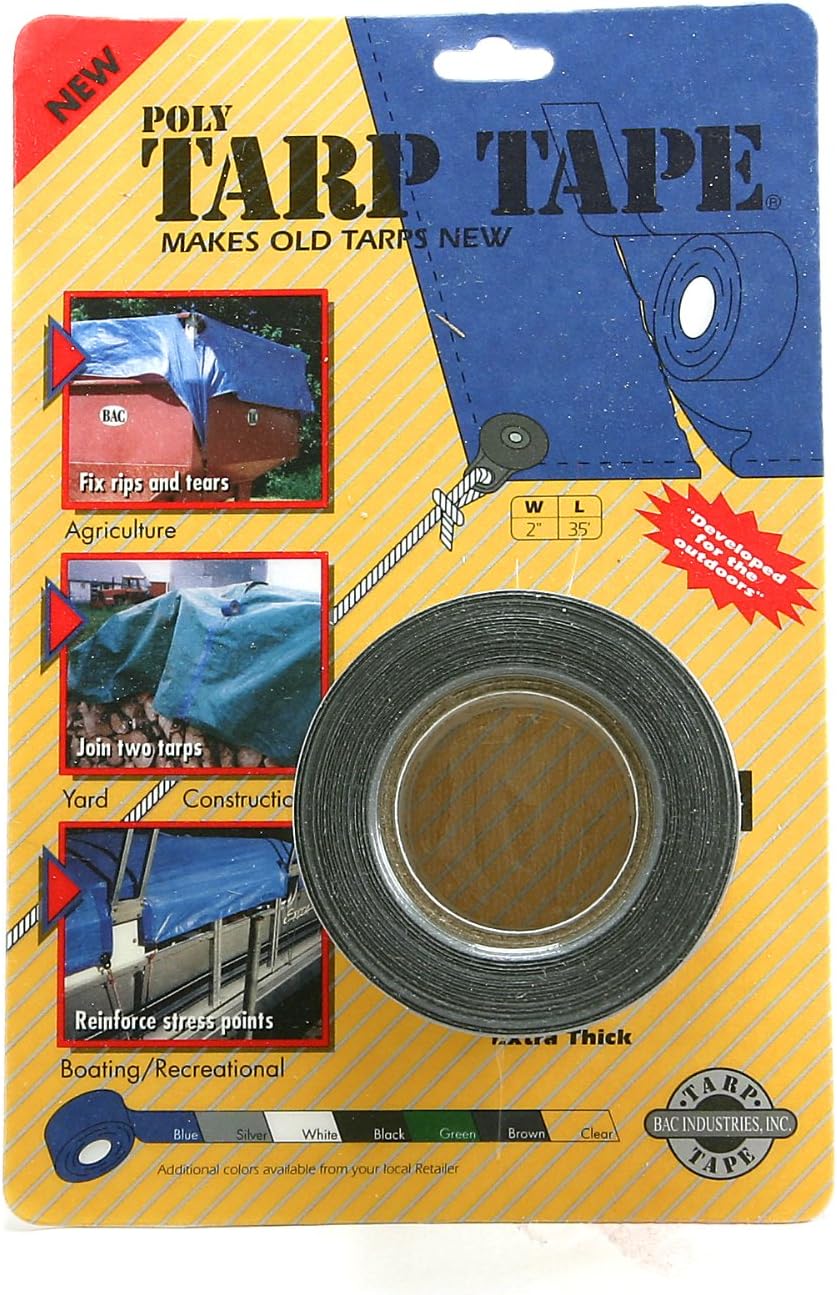 Tarp Tape TS35 2Inch Tarp Tape, Silver Amazon.co.uk DIY & Tools