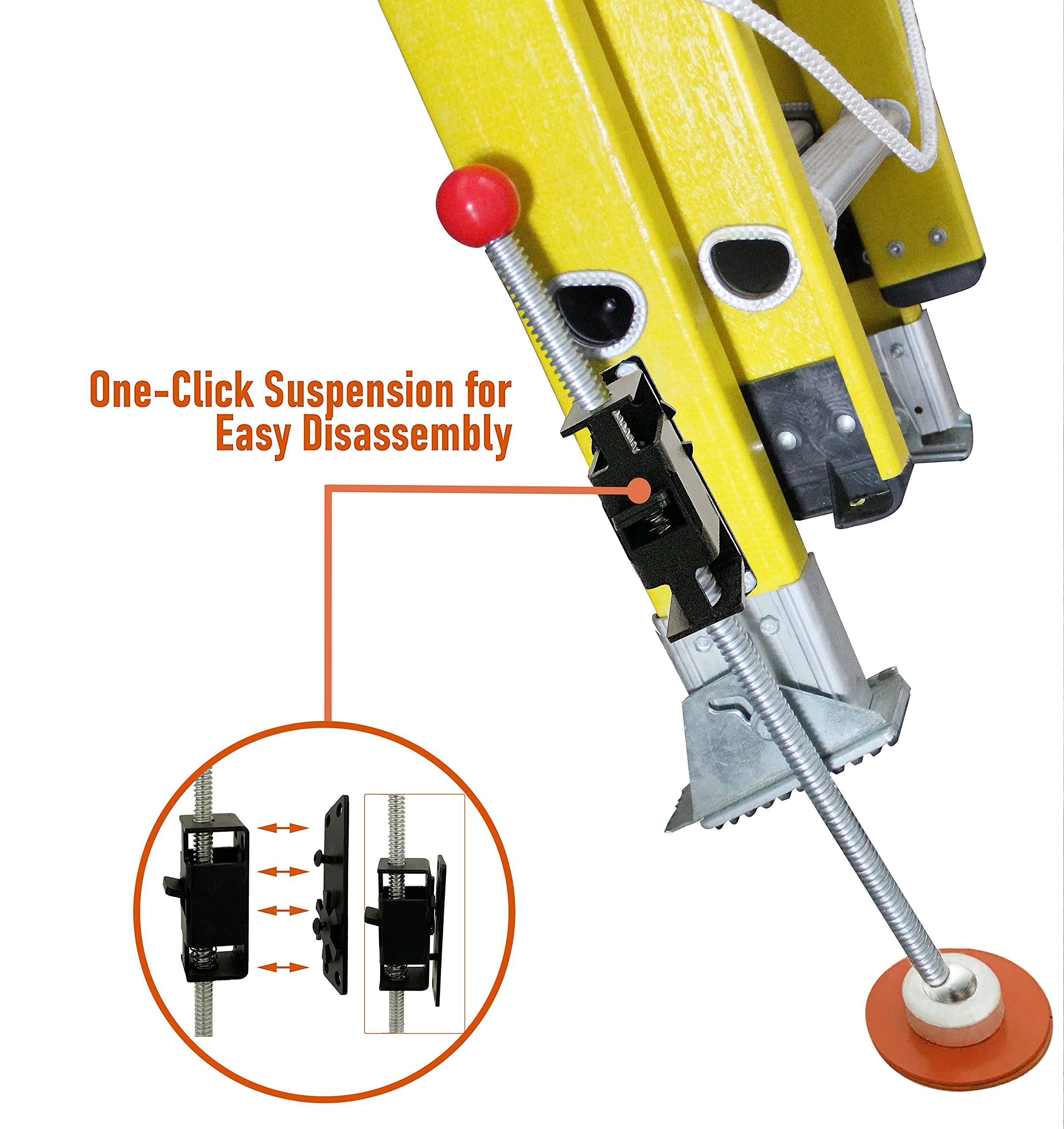 Buy Karpevta Ladder Leveler Pair Extension Ladder Stabilizer Adjustable