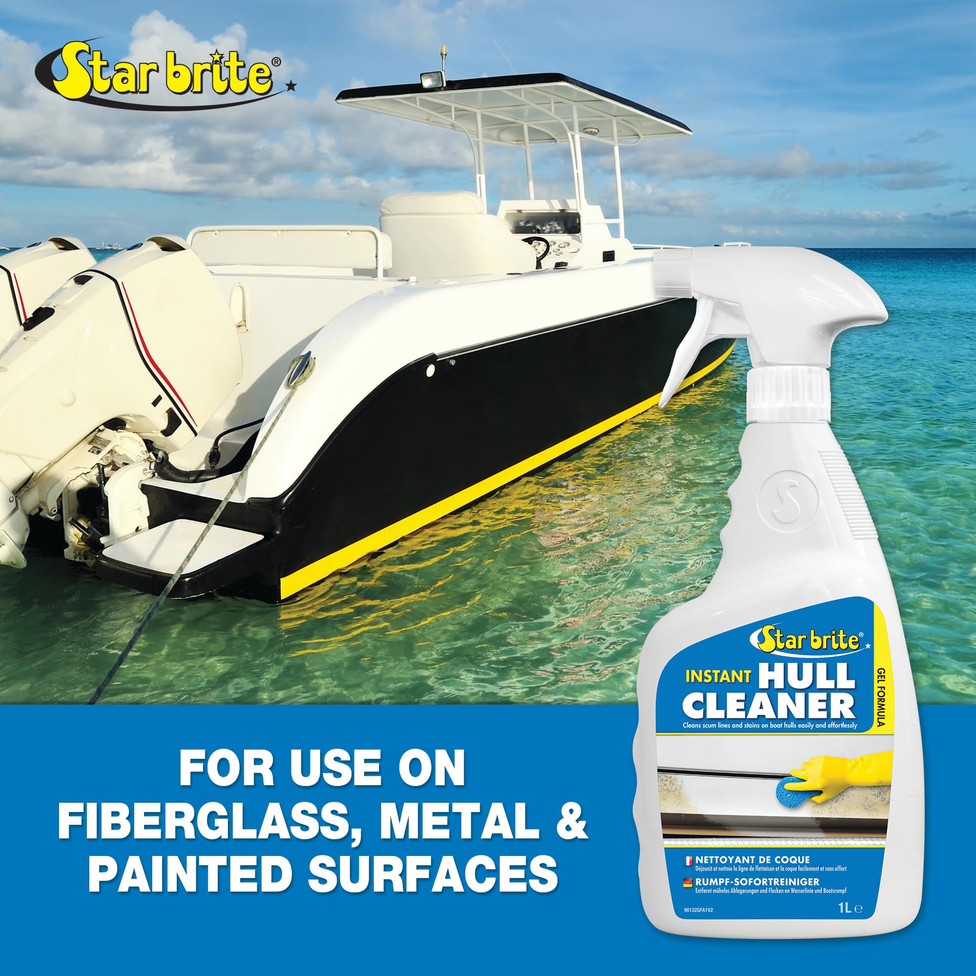 STAR BRITE 478238 detergente per Guscio, Bianco