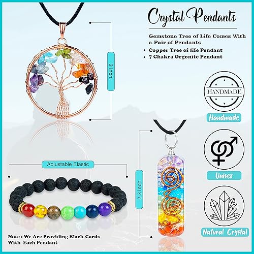 Miniatura 4 de Árbol de la vida de cristal de cornalina - Árbol bonsái de cristal - Árbol de Feng Shui - Árbol de la vida de chakras - Árbol de gemas - Decoración