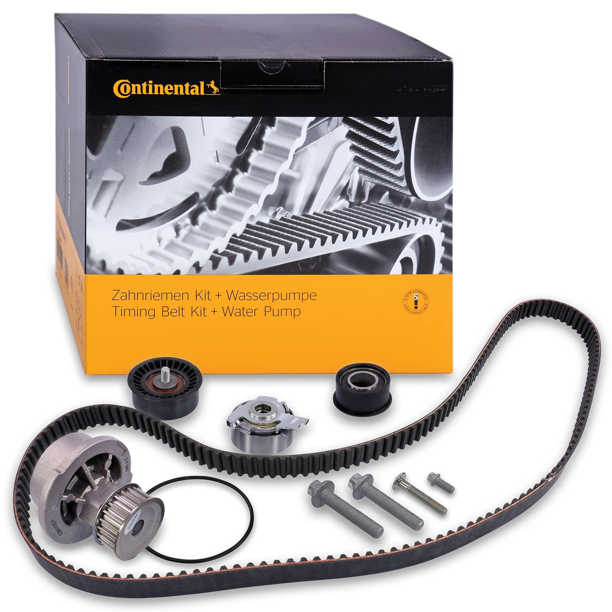 CT873WP4 CONTINENTAL CTAM WATER PUMP & TIMING BELT KIT FOR OPEL VAUXHALL