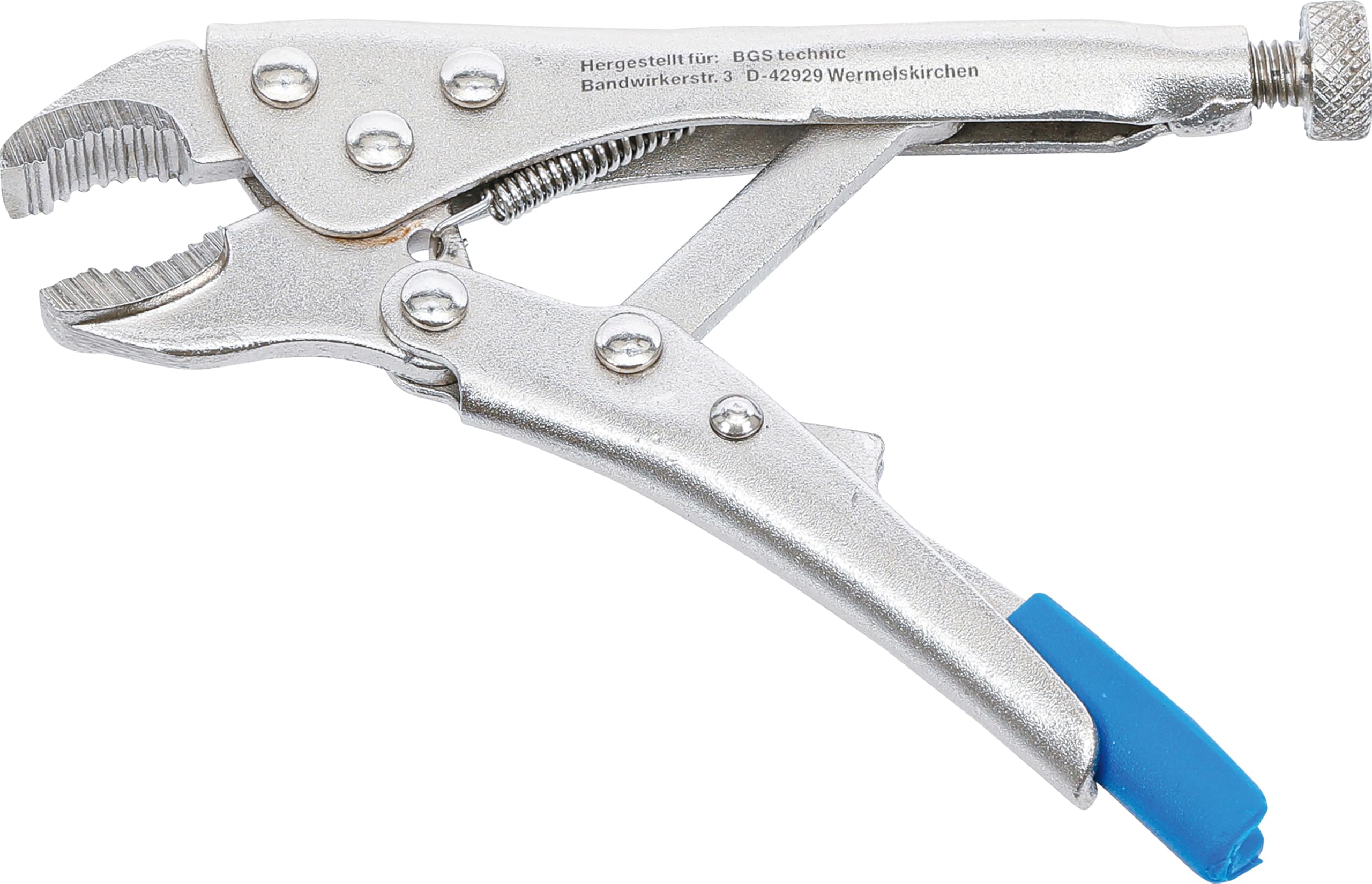 Bgs Silver 505 | Locking Grip Pliers | Extra Short | 100 Mm