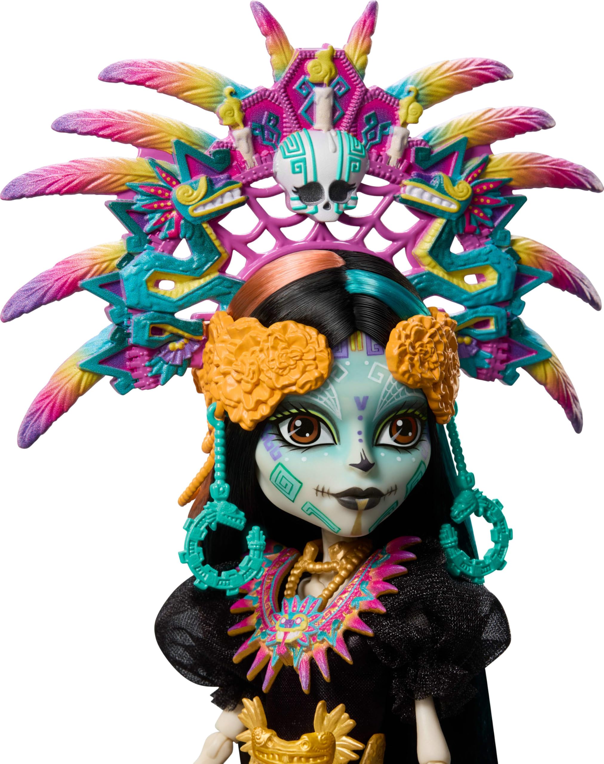 Amazon.com: Monster High Doll, Skelita Calaveras Día de Muertos