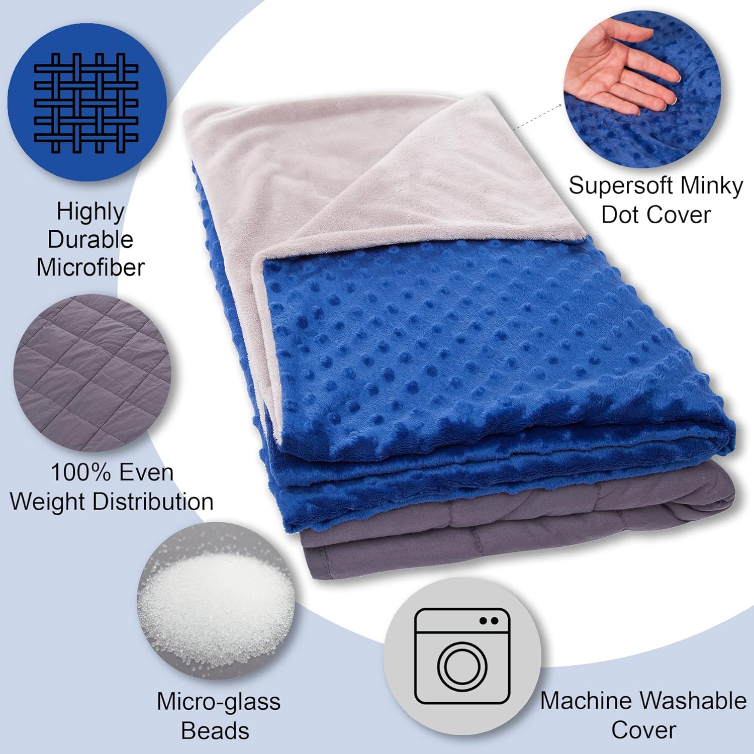 Buy SuperSoft Kids Weighted Blanket 7 Pounds Weighted Blanket for