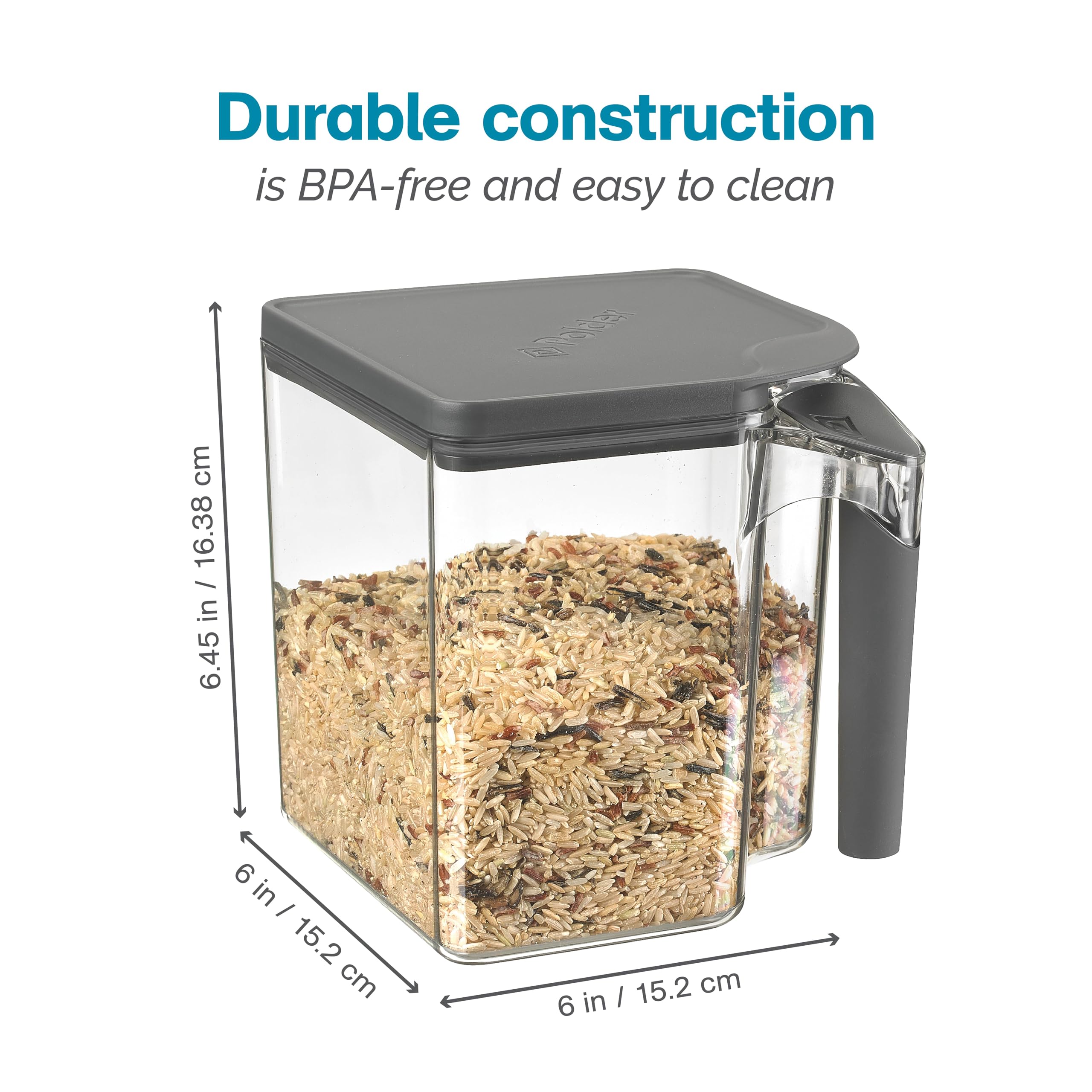 Rectangular Airtight Canisters