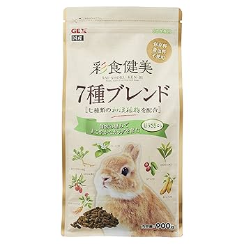 【うさぎ】鳥の餌セット Amazon | GEX ジェックス 彩食健美 7種ブレンド 900g 7種の和漢