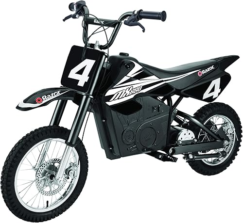 Miniatura 9 de Razor MX650 - Paquete de bicicleta eléctrica Dirt Rocket MX500 Dirt Rocket con suspensiones dobles y manillar de elevación (paquete de 2)