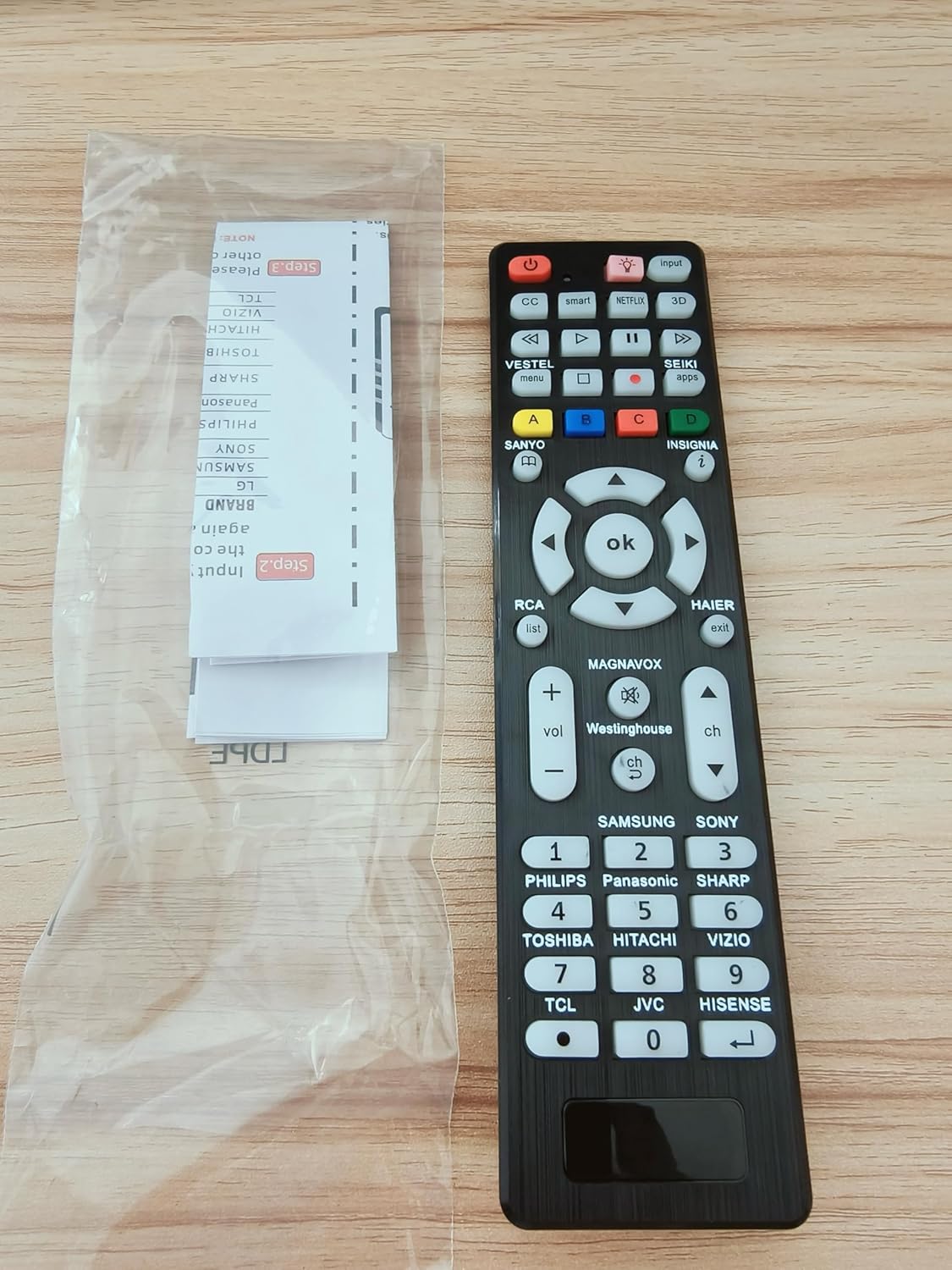 VEPRAG Universal TV Remote Control