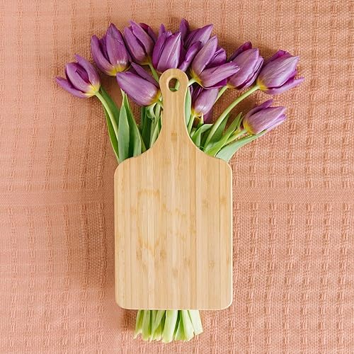 Miniatura 3 de Regalo de boda personalizado para parejas, tabla de cortar de bambú con monograma, regalos de compromiso o regalos de novia - Regalo para señor y