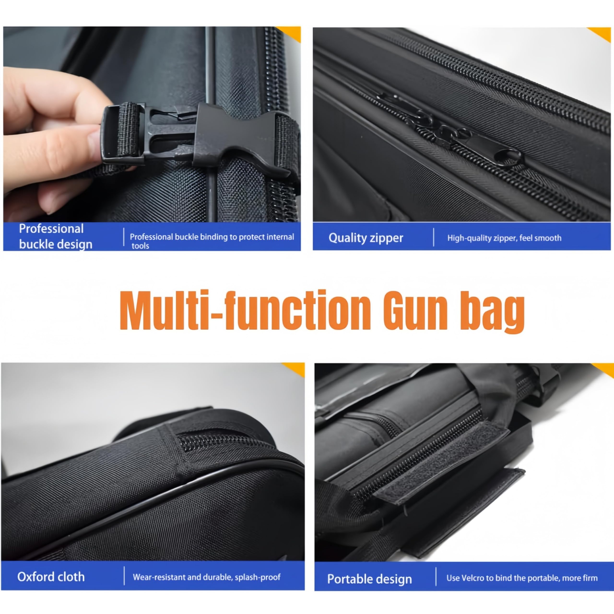 ACEXIER 81cm/94cm/115cm Tattico Caccia Fucile Pistola Caso Airsoft Pistola Borsa all'aperto Militare tiro Sniper Pistola Portare Protezione Zaino
