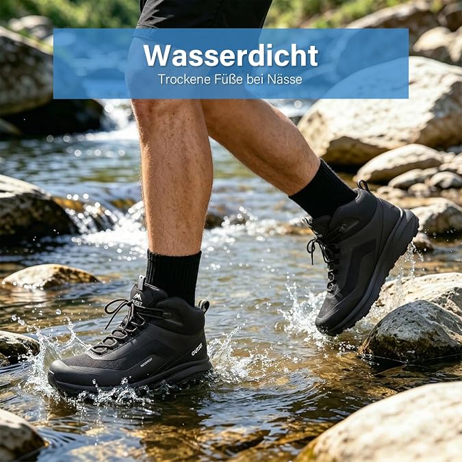 Herren wasserdichte Leichte Wanderstiefel für Outdoor