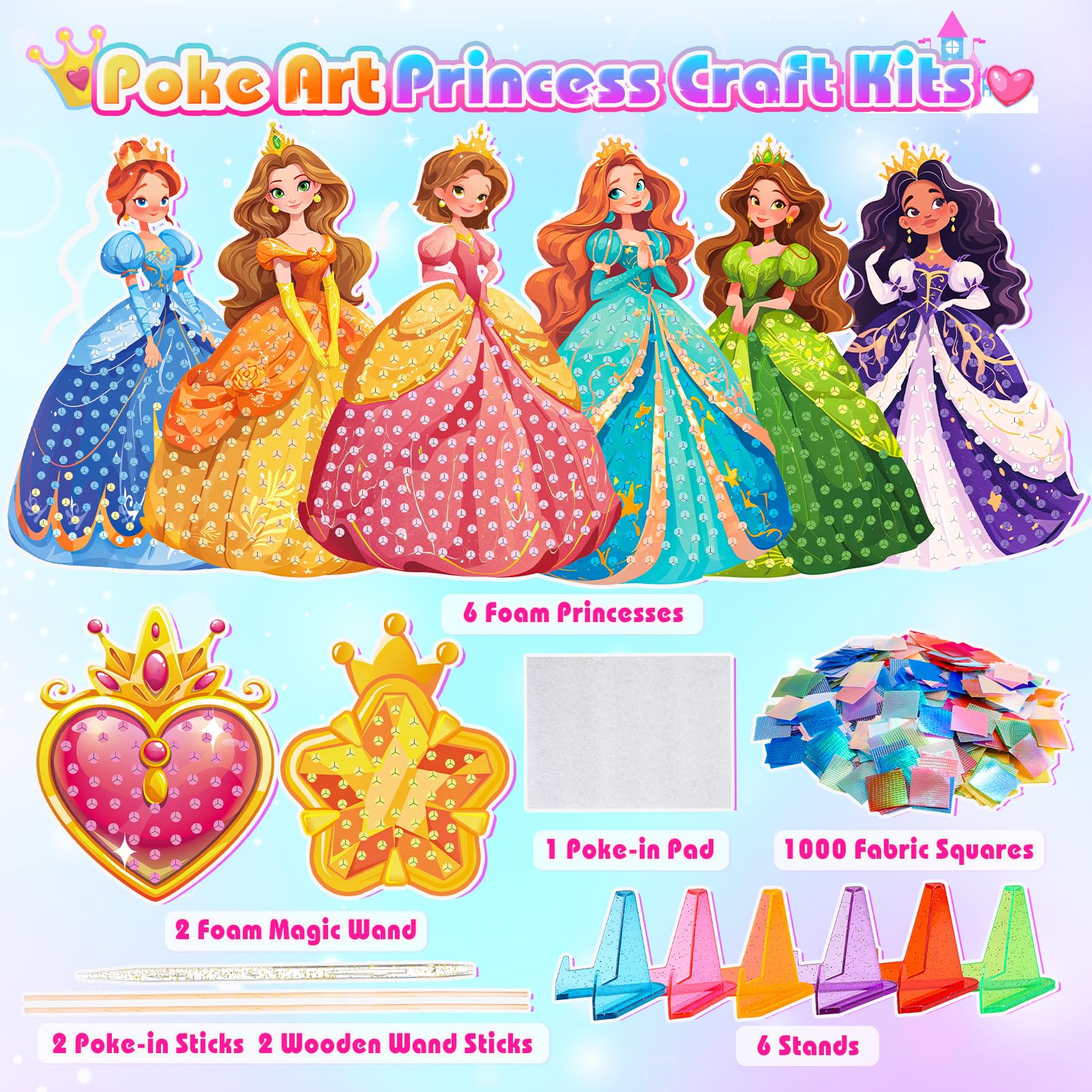 Gouden Kunst Kinderen Disney Princess knutselspullen Vanaf 4 jaar kopen? ✔️ Tot 50% korting