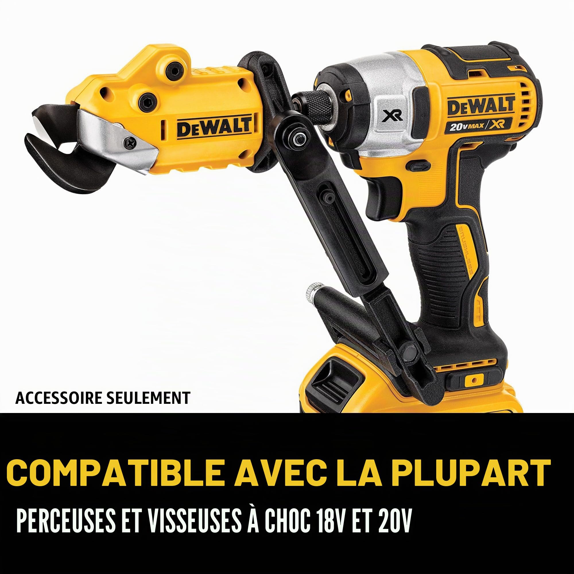 DEWALT DWASHRIR Impact Ready Embout pour cisaille à métaux