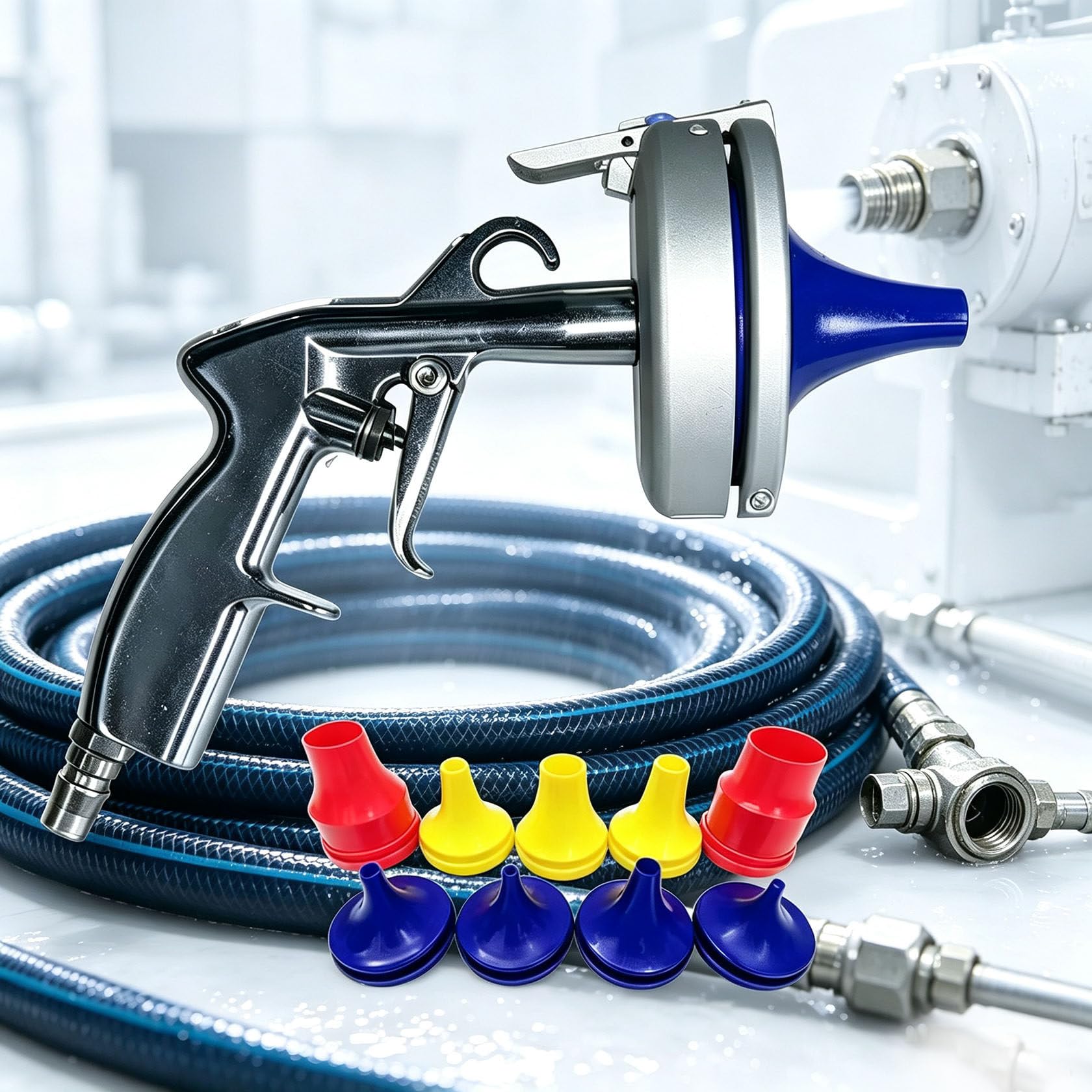 Pneumatic Hydraulic Hose Cleaning Launcher Kit,Pneumatic Pipe Cleaning Gun