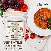 Vista 8 de Manteca de coco orgánica Kevala, 8 libras