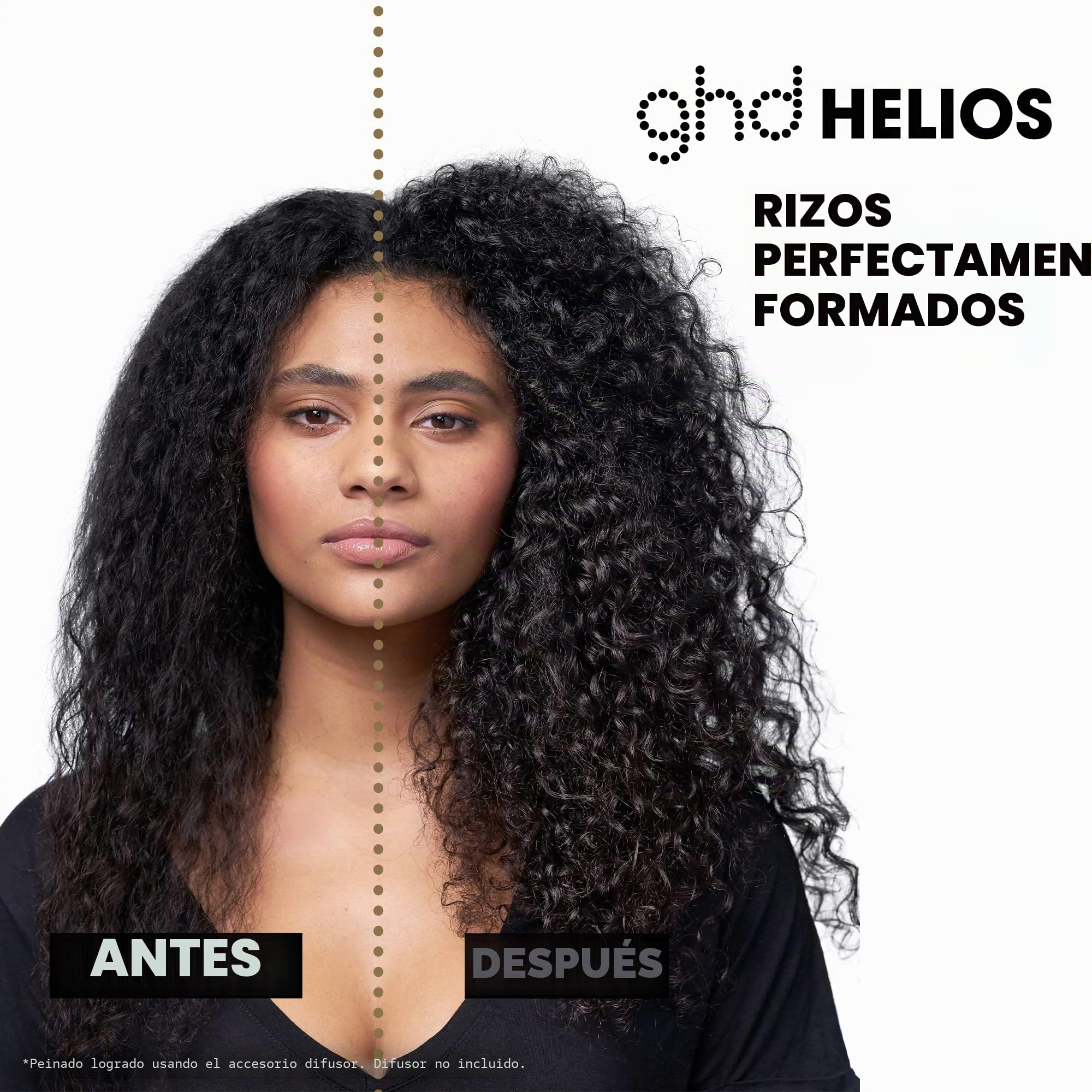 ghd Helios Secador de pelo profesional, blanco, 1 unidad