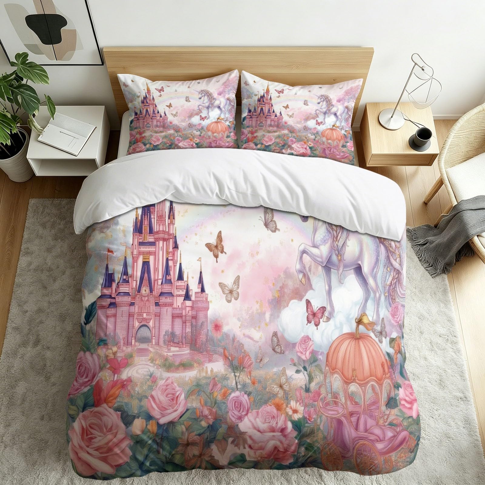 Funda nórdica supersuave y ligera de 135x200 cm con diseño de animales para todas las estaciones