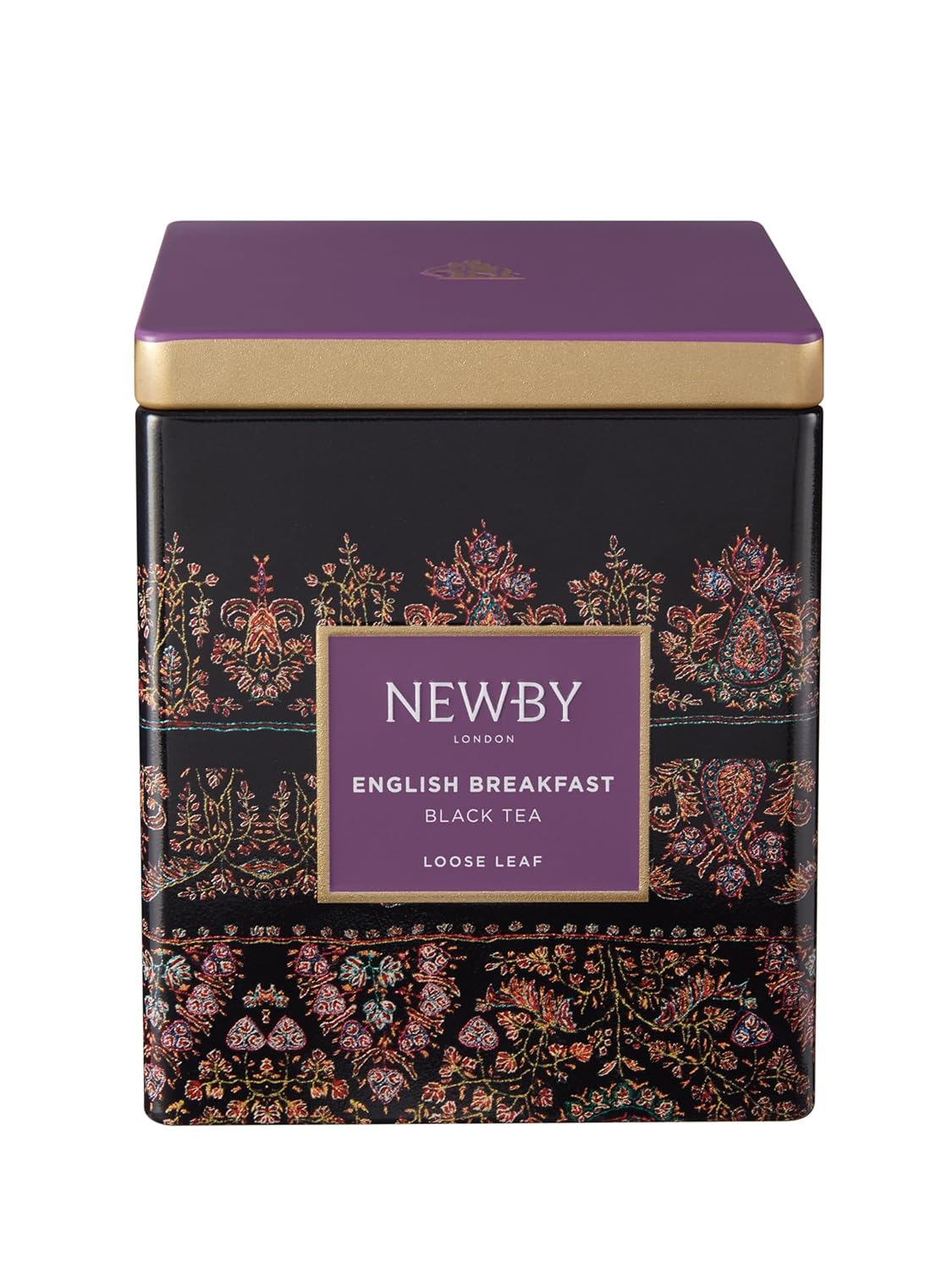 English Breakfast Loose Leaf Tea by Newby Teas – 125g Caddy – Bold & Malty Black Tea – Premium Heritage Blend