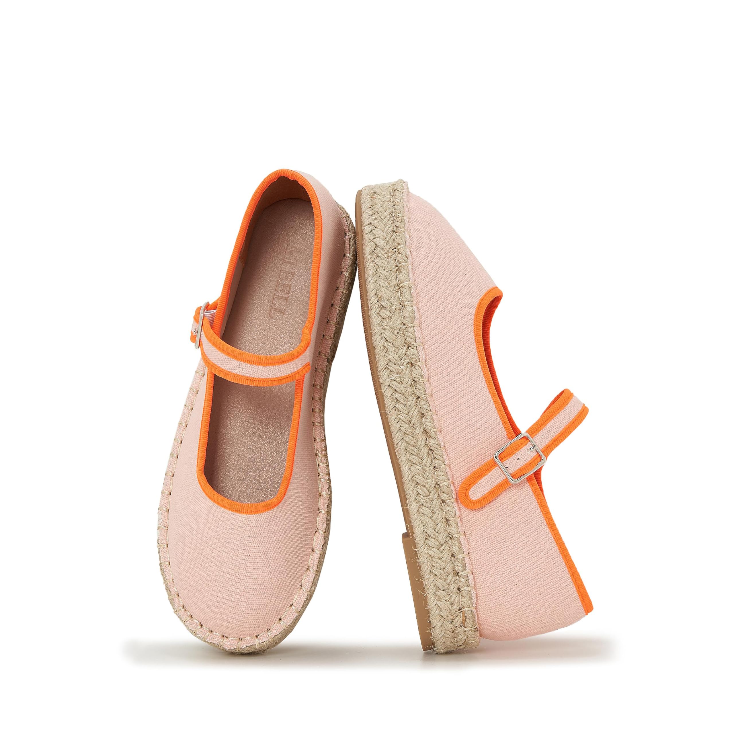 Canvas Mary Jane Shoes for Women Cozy Closed Toe Espadrille Flats with Adjustable Strap Cute Daily Casual Fall Outfits Shoes-picture-10