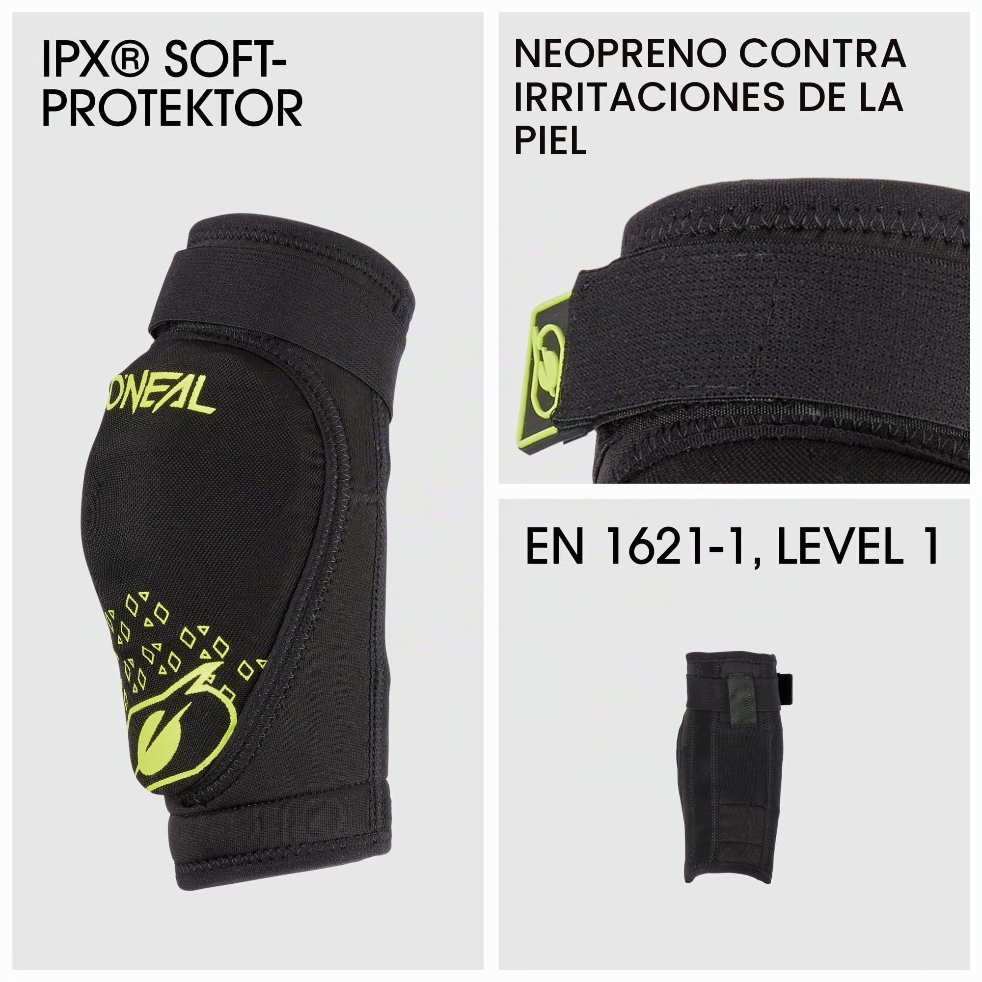 O'Neal 0278-621 Dirt V.23, Niños, Negro/Amarillo, Talla única