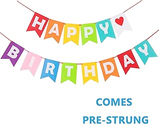 Best Felt Happy Birthday Banner Of 2020 Top Rated Reviewed