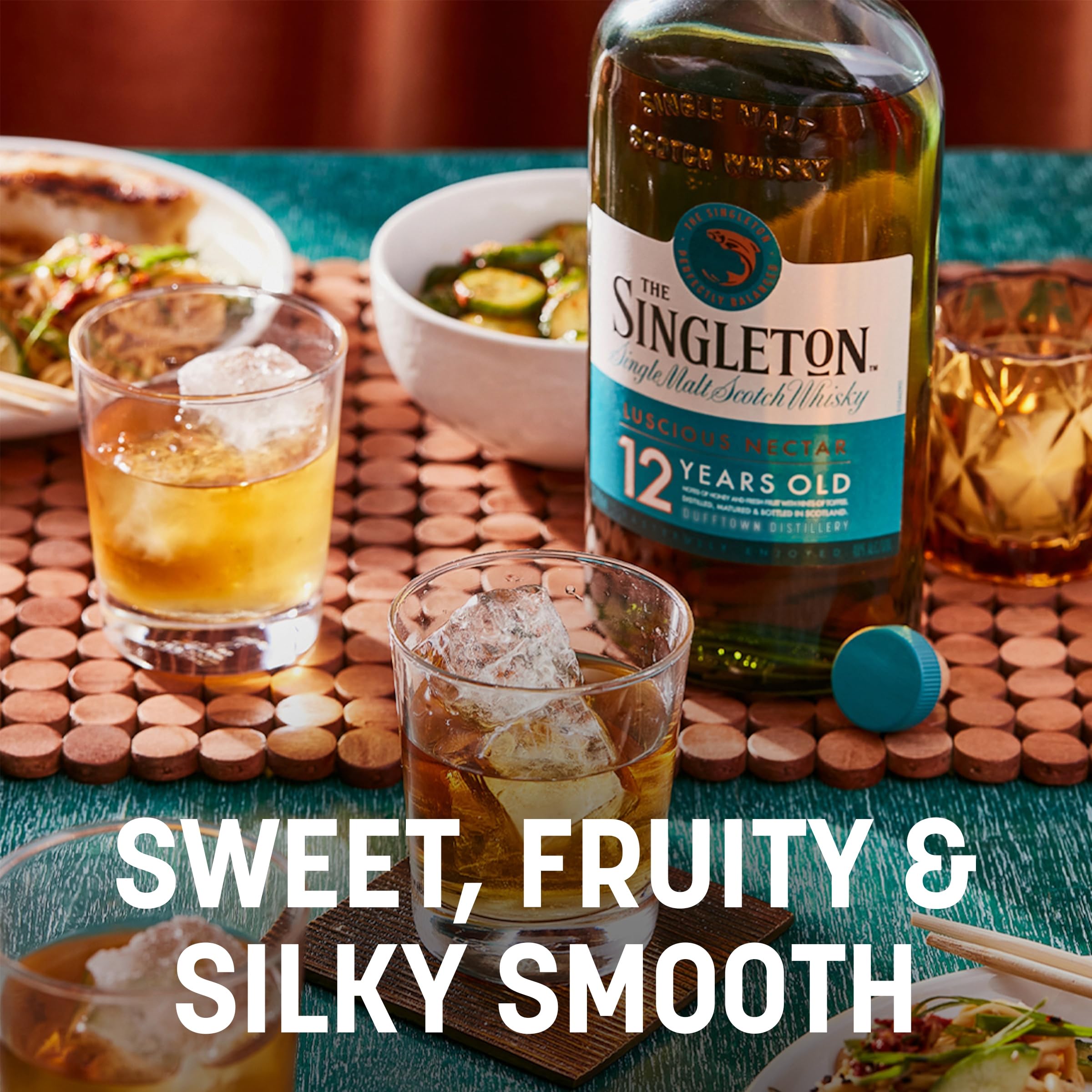 The Singleton 12 Jahre | Single Malt Scotch Whisky | aromatischer| Geschenkempfehlung | handgefertigt aus der schottischen Speyside | 40% vol | 700ml Einzelflasche |