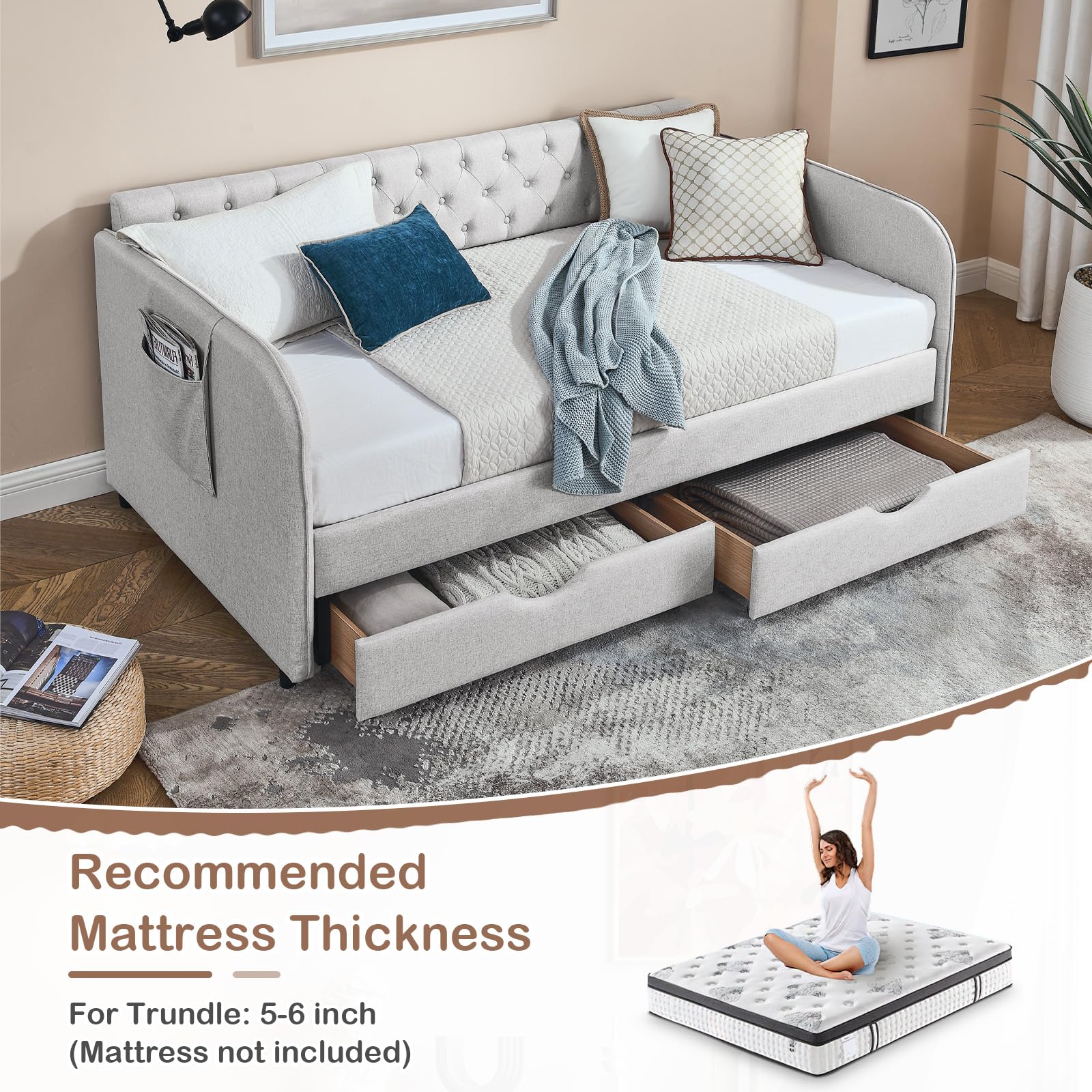 Best Hemnes Daybed Picks for Small Rooms in 2026 2 Antetek 80.5