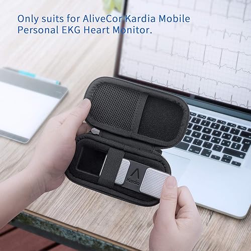 Miniatura 7 de Hard Case for Heart Monitor EKG Devices, Travel Case Protective Cover Storage Bag
